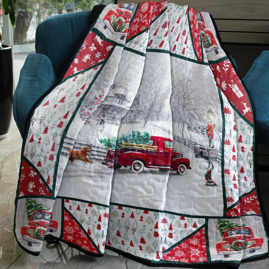 Christmas CL15100086MDQ Quilt Blanket