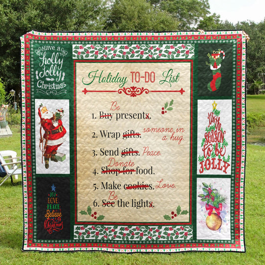 Christmas CL15100087MDQ Quilt Blanket