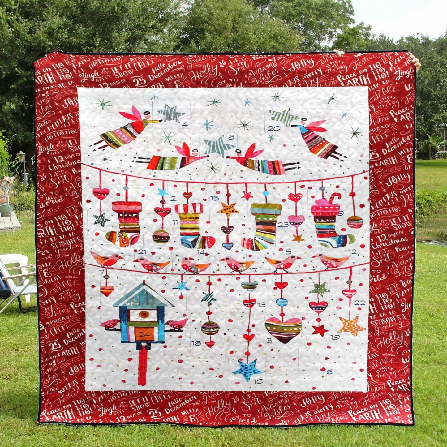 Christmas CLA0211333Q Quilt Blanket