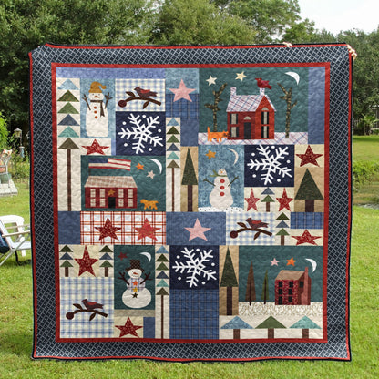 Christmas CLA0910157Q Quilt Blanket