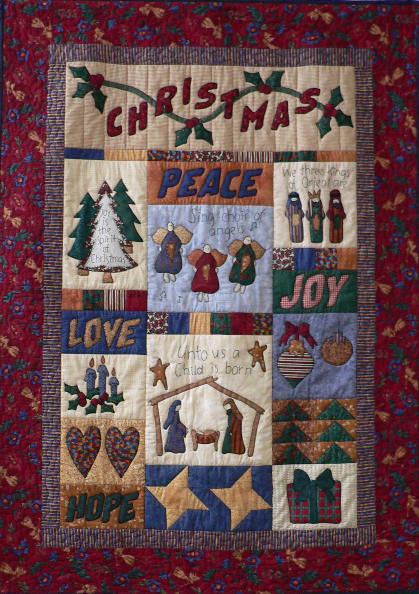 Christmas CLA1110081Q Quilt Blanket