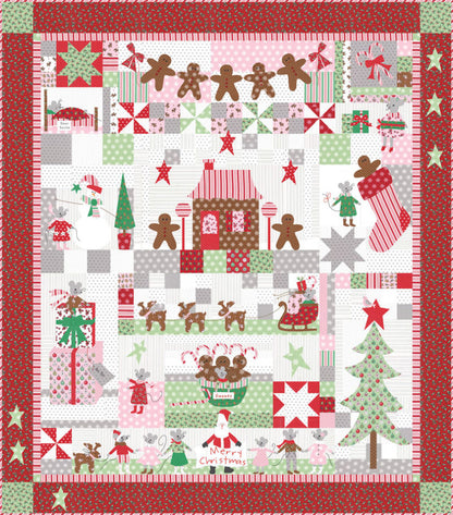 Christmas CLA1110084Q Quilt Blanket