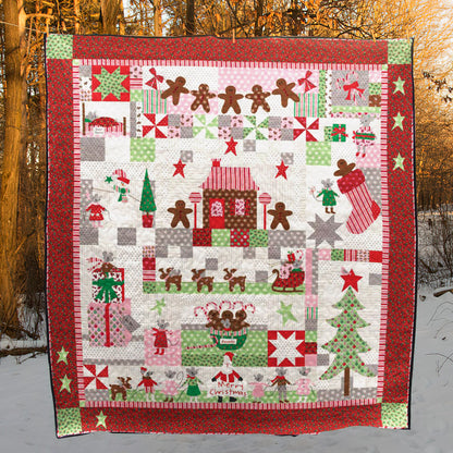 Christmas CLA1110084Q Quilt Blanket