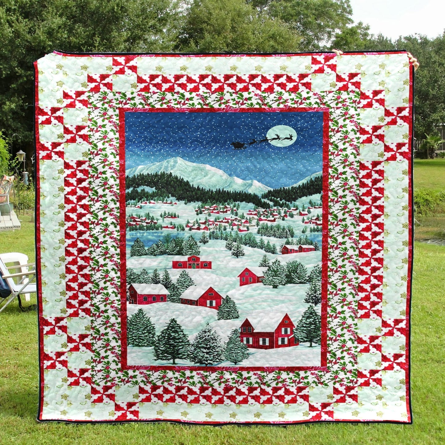 Christmas CLA1110091Q Quilt Blanket