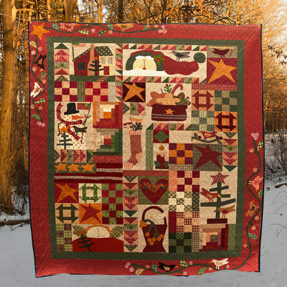Christmas CLA1110105Q Quilt Blanket
