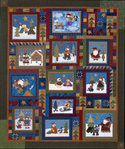 Christmas CLA1110112Q Quilt Blanket