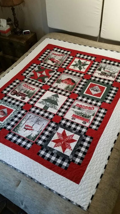 Christmas CLA1110119Q Quilt Blanket