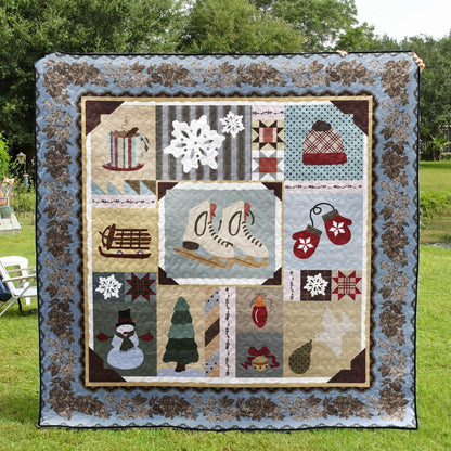 Christmas CLA1110121Q Quilt Blanket