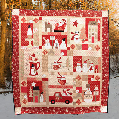 Christmas CLA1110132Q Quilt Blanket