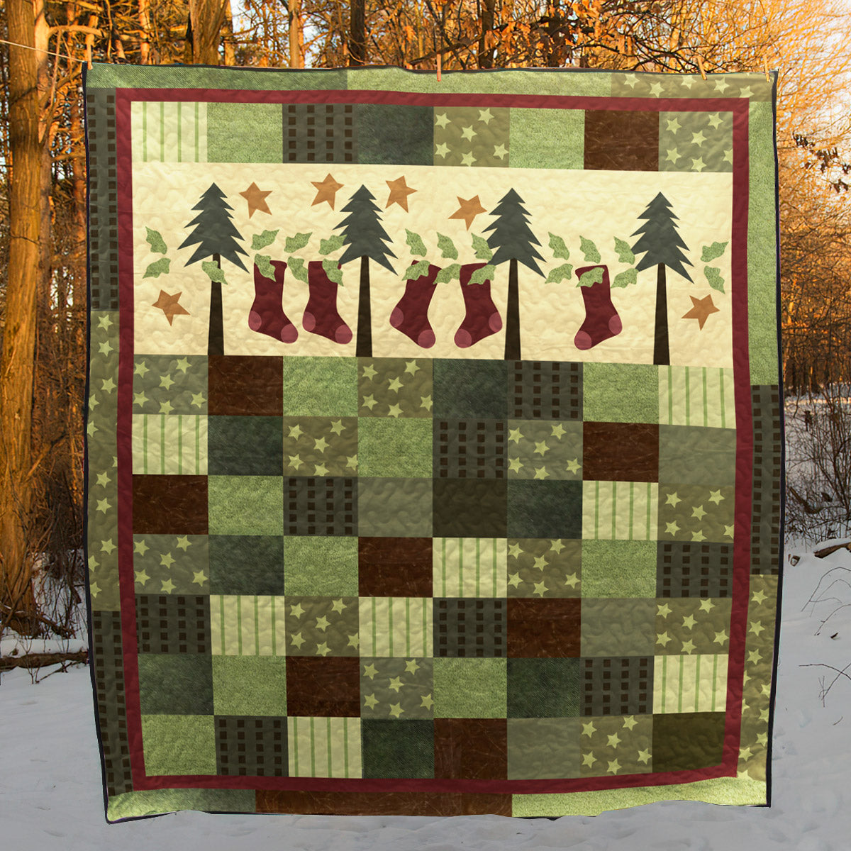 Christmas CLA190638 Quilt Blanket