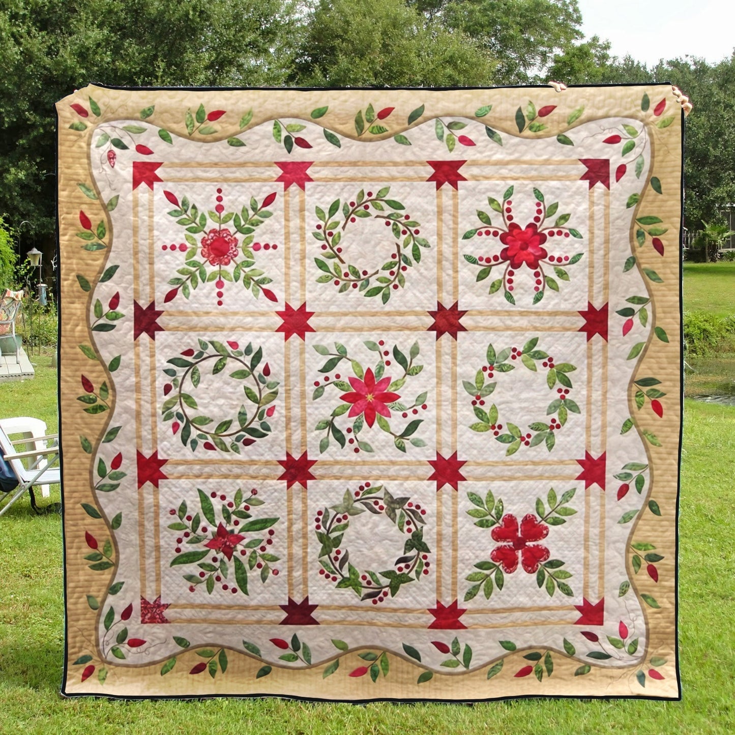 Christmas CLA1910132Q Quilt Blanket