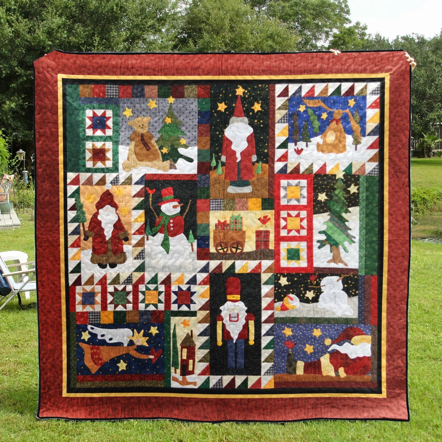 Christmas CLA2110094Q Quilt Blanket