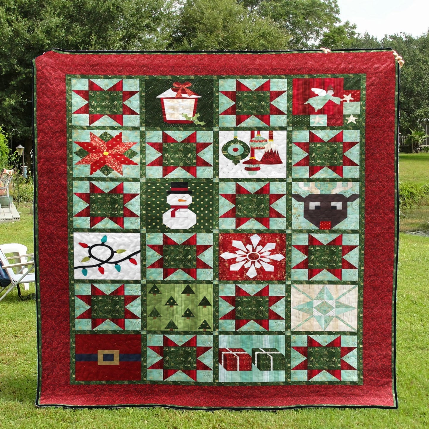 Christmas CLA2110096Q Quilt Blanket