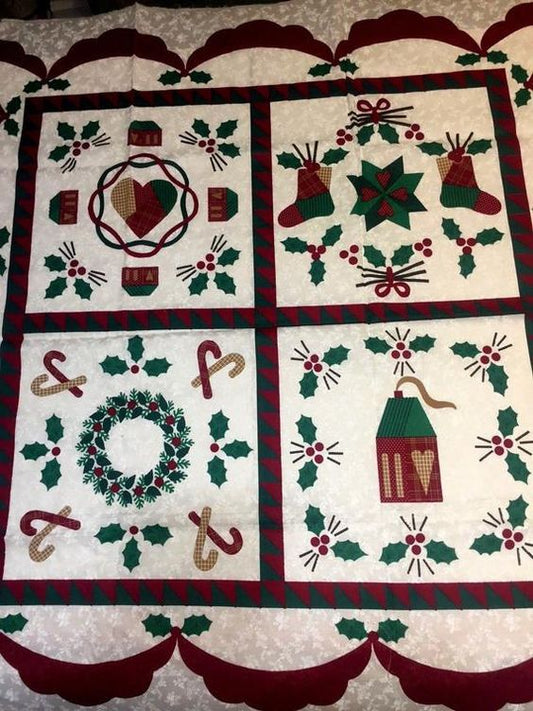 Christmas CLA2210121Q Quilt Blanket