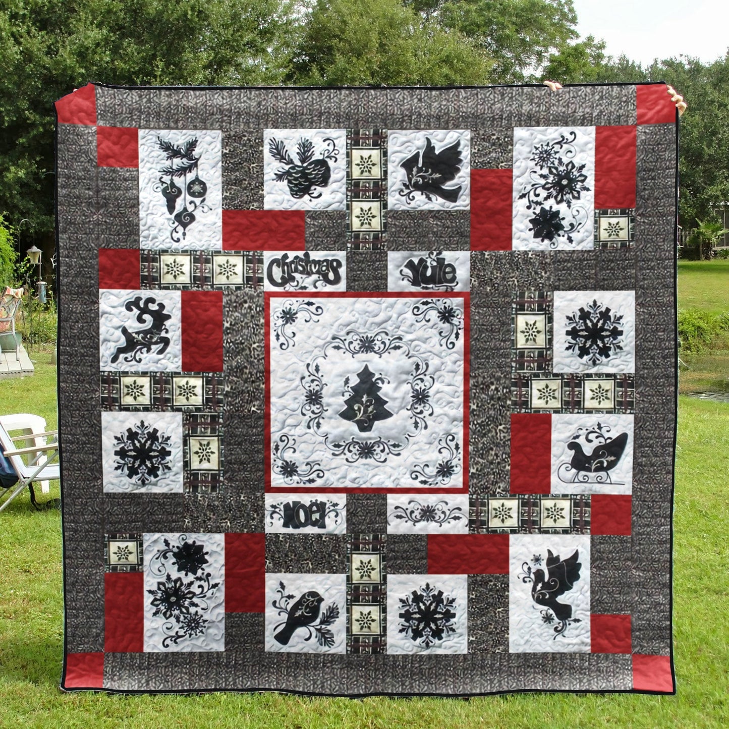 Christmas CLA2510158Q Quilt Blanket