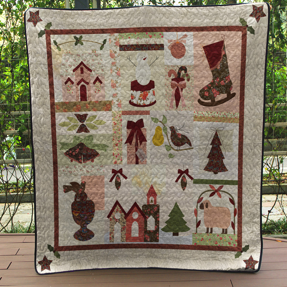 Christmas CLA3010240Q Quilt Blanket