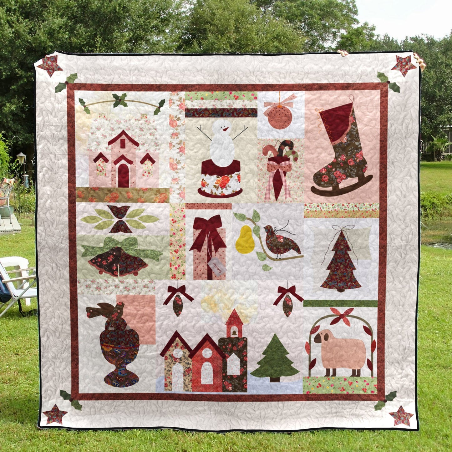 Christmas CLA3010240Q Quilt Blanket