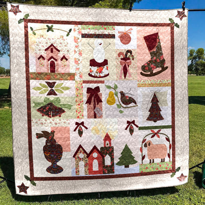 Christmas CLA3010240Q Quilt Blanket