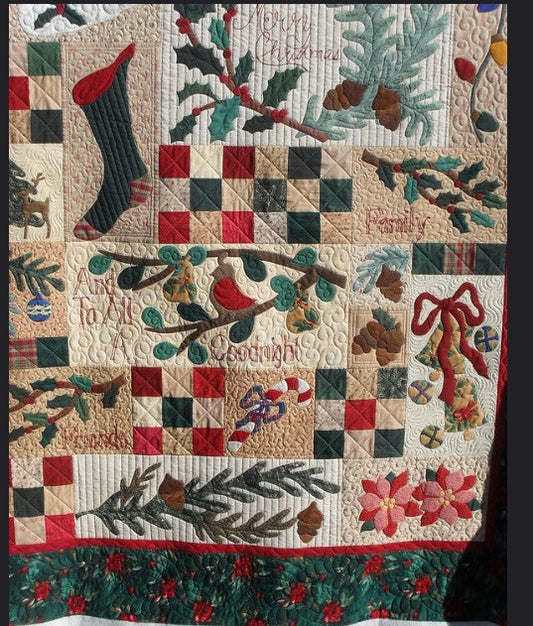 Christmas CLA3010241Q Quilt Blanket