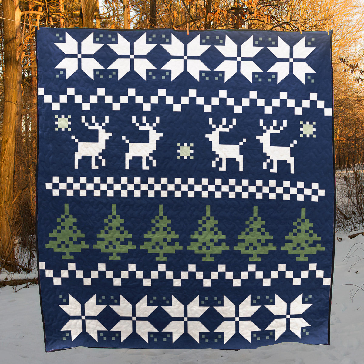 Christmas CLM1410023 Quilt Blanket