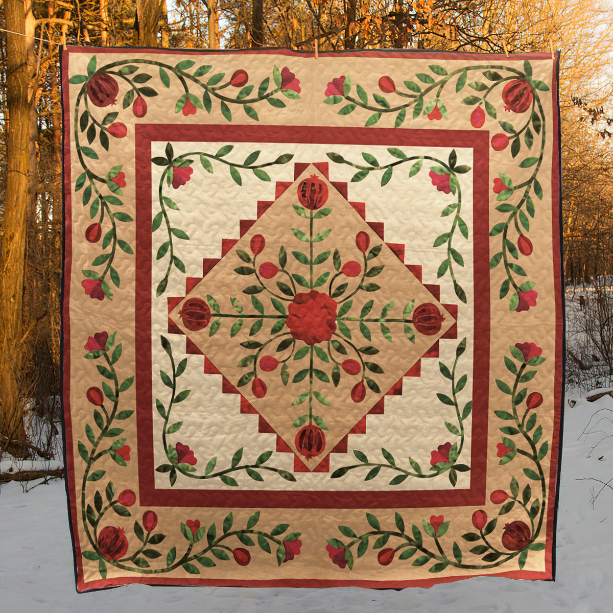 Christmas CLM1611196 Quilt Blanket