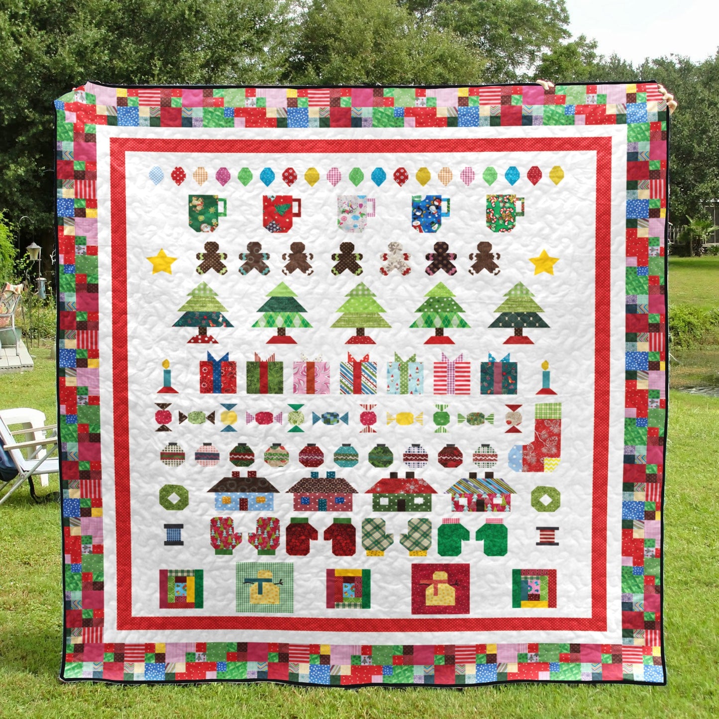 Christmas CLP0412083Q Quilt Blanket