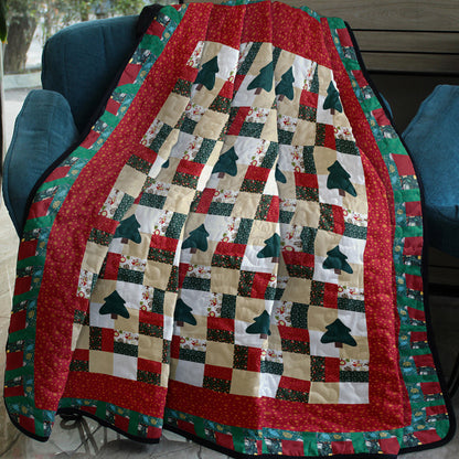 Christmas CLP0811059Q Quilt Blanket