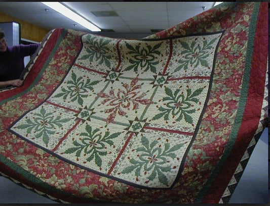 Christmas Cactus CLA2110114Q Quilt Blanket