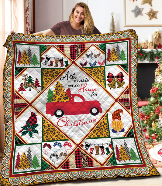 Christmas Camping ND271003 Quilt Blanket