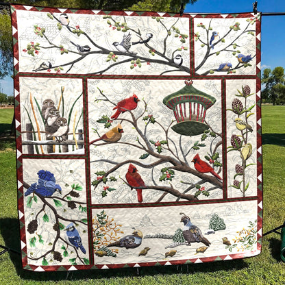 Bird Quilt Blanket TM261003