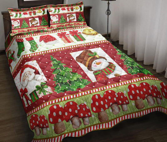 Christmas Gift Quilt Bedding Set ND160901