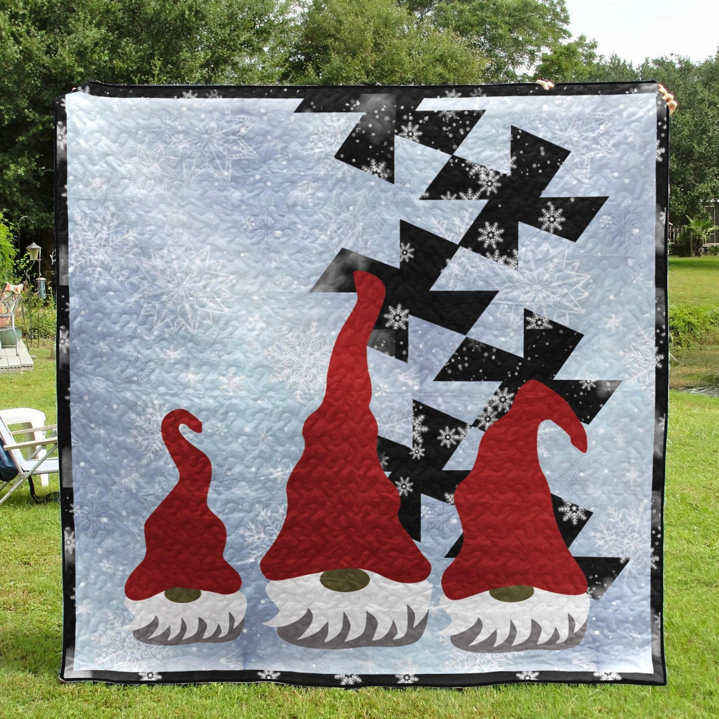 Christmas Gnome CLM0111064 Quilt Blanket