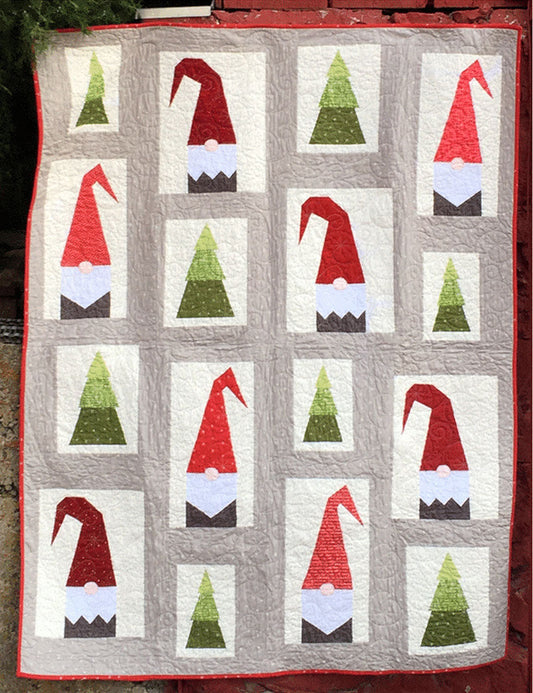 Christmas Gnome CLM0111070 Quilt Blanket