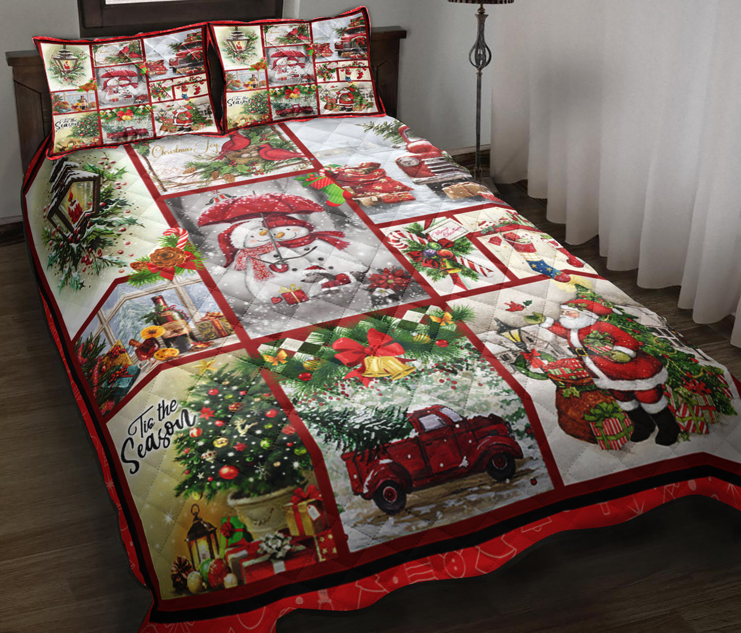 Christmas Love Quilt Bedding Set ND130906