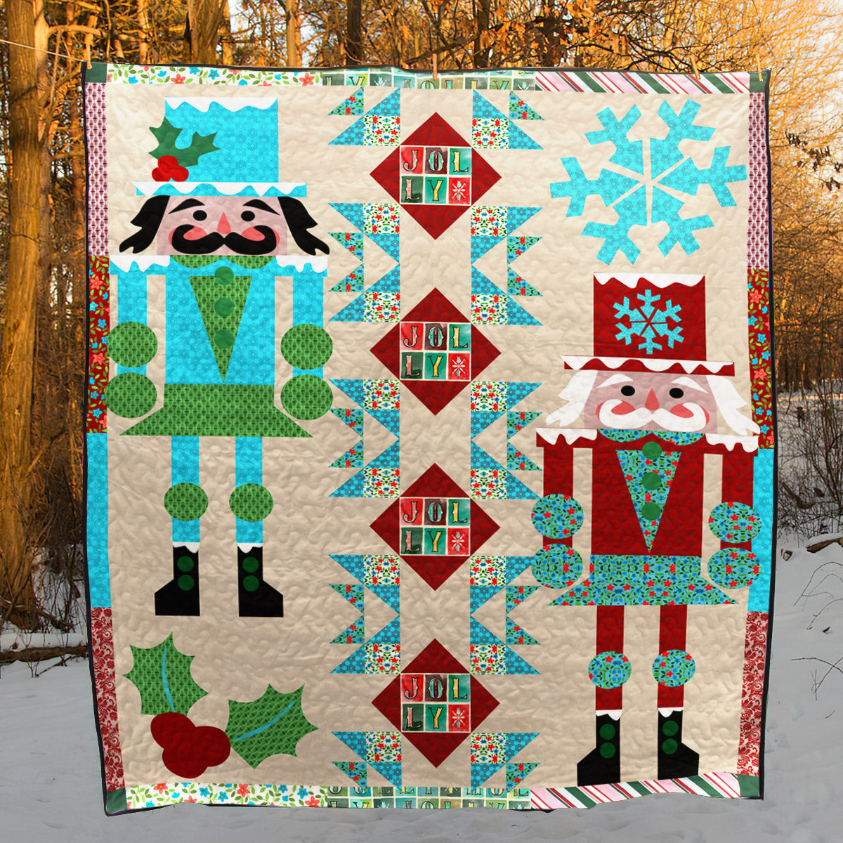 Christmas Nutcracker CLH2111157Q Quilt Blanket