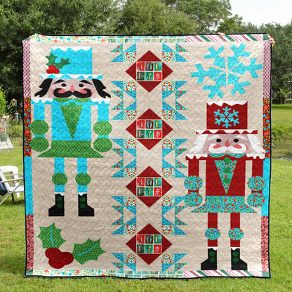 Christmas Nutcracker CLH2111157Q Quilt Blanket