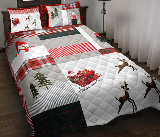 Christmas Quilt Bedding Set MT1409005