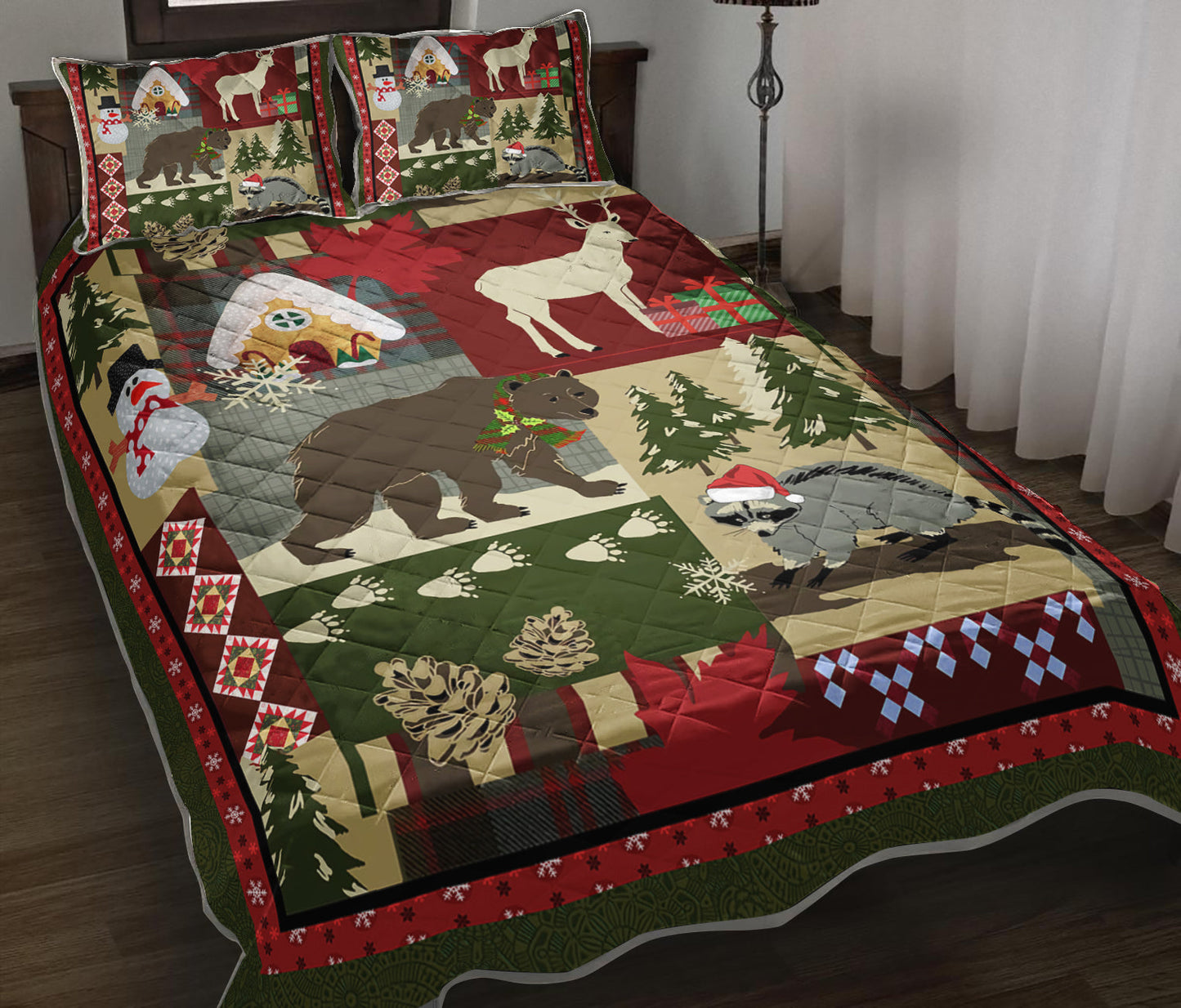 Christmas Quilt Bedding Set TL290907