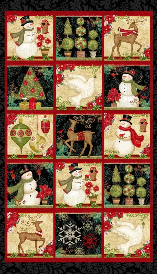 Christmas Snowman CLA1110174Q Quilt Blanket