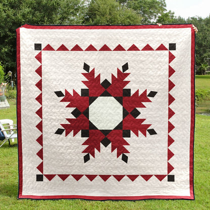 Christmas Star CLA1910149Q Quilt Blanket