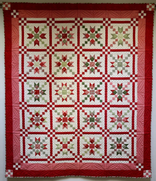 Christmas Star CLA2110143Q Quilt Blanket