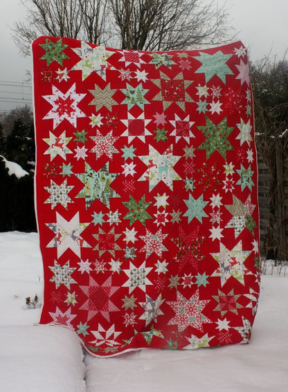 Christmas Star CLM0111085 Quilt Blanket