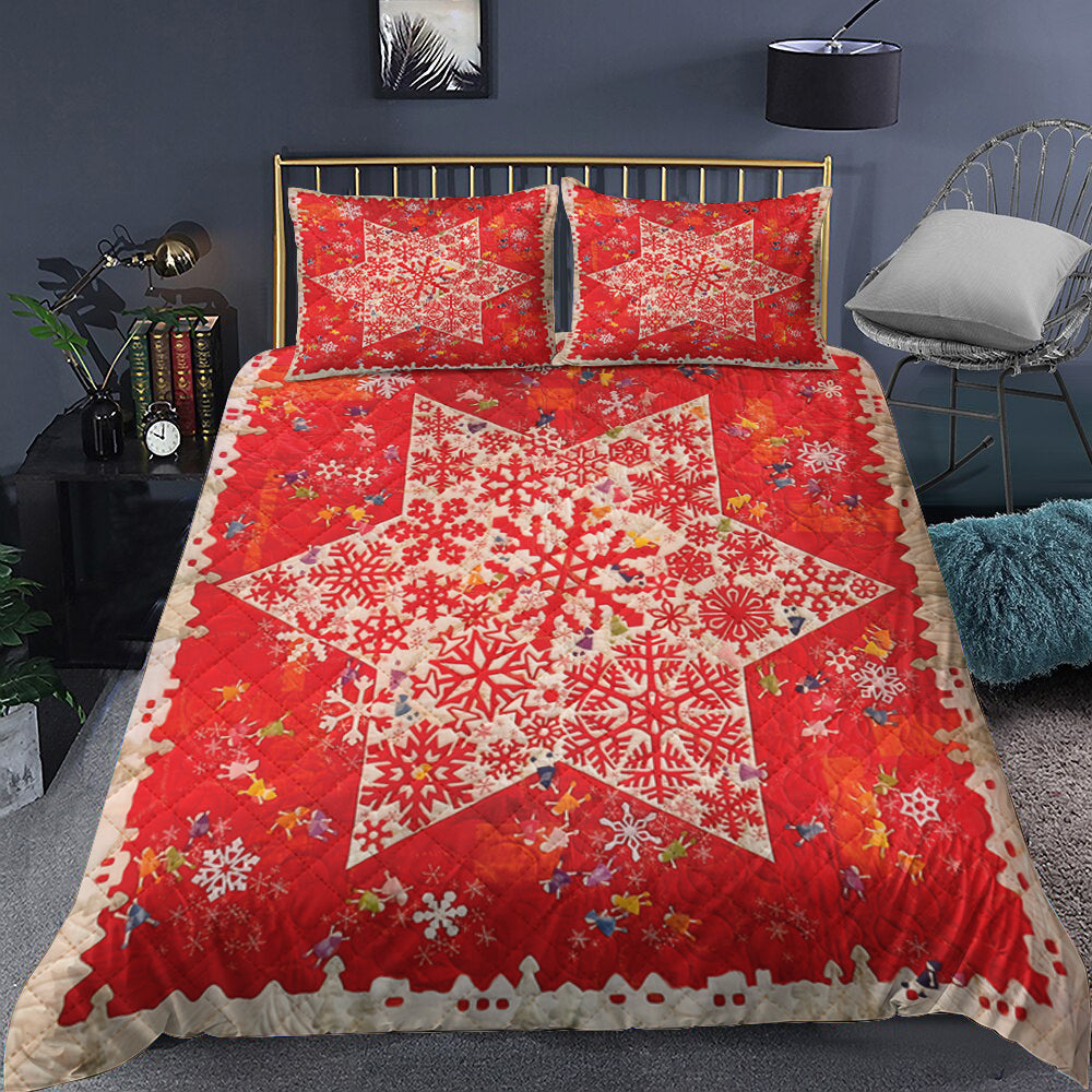 Christmas Star Quilt Bedding Set MN0110009