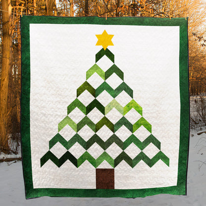 Christmas Tree CLA0810001qb Quilt Blanket