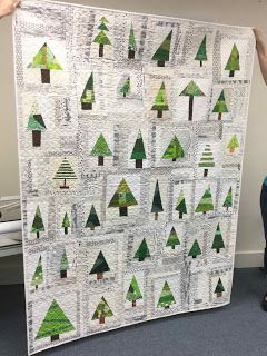 Christmas Tree CLA0910151Q Quilt Blanket