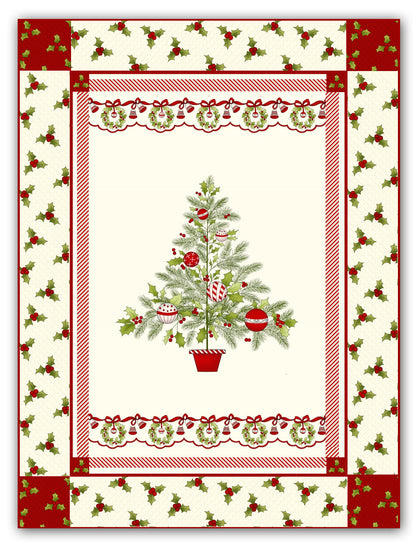 Christmas Tree CLA1810157Q Quilt Blanket