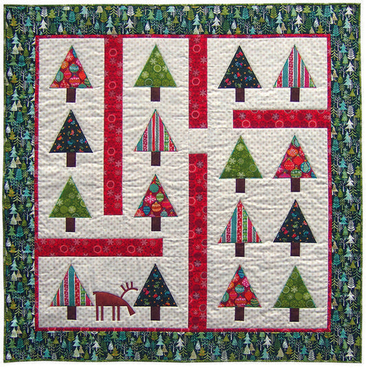 Christmas Tree CLA2510155Q Quilt Blanket