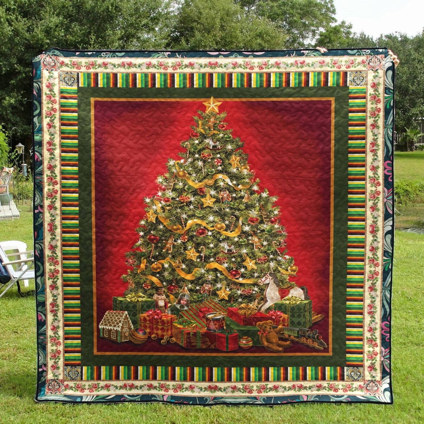 Christmas Tree CLM0611175 Quilt Blanket