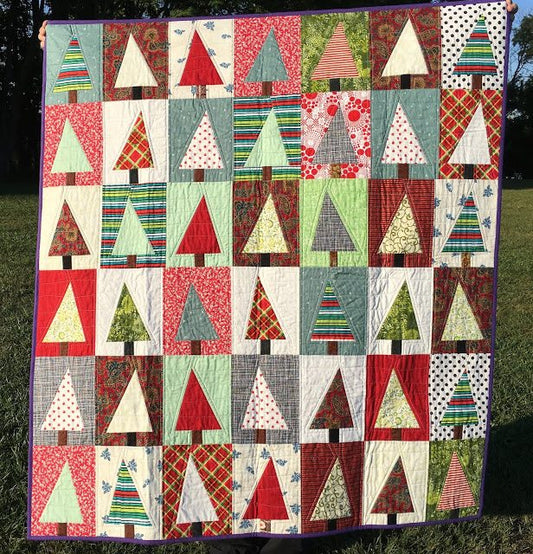 Christmas Tree CLP190612 Quilt Blanket