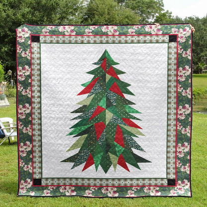 Christmas Tree CLT0111101H Quilt Blanket